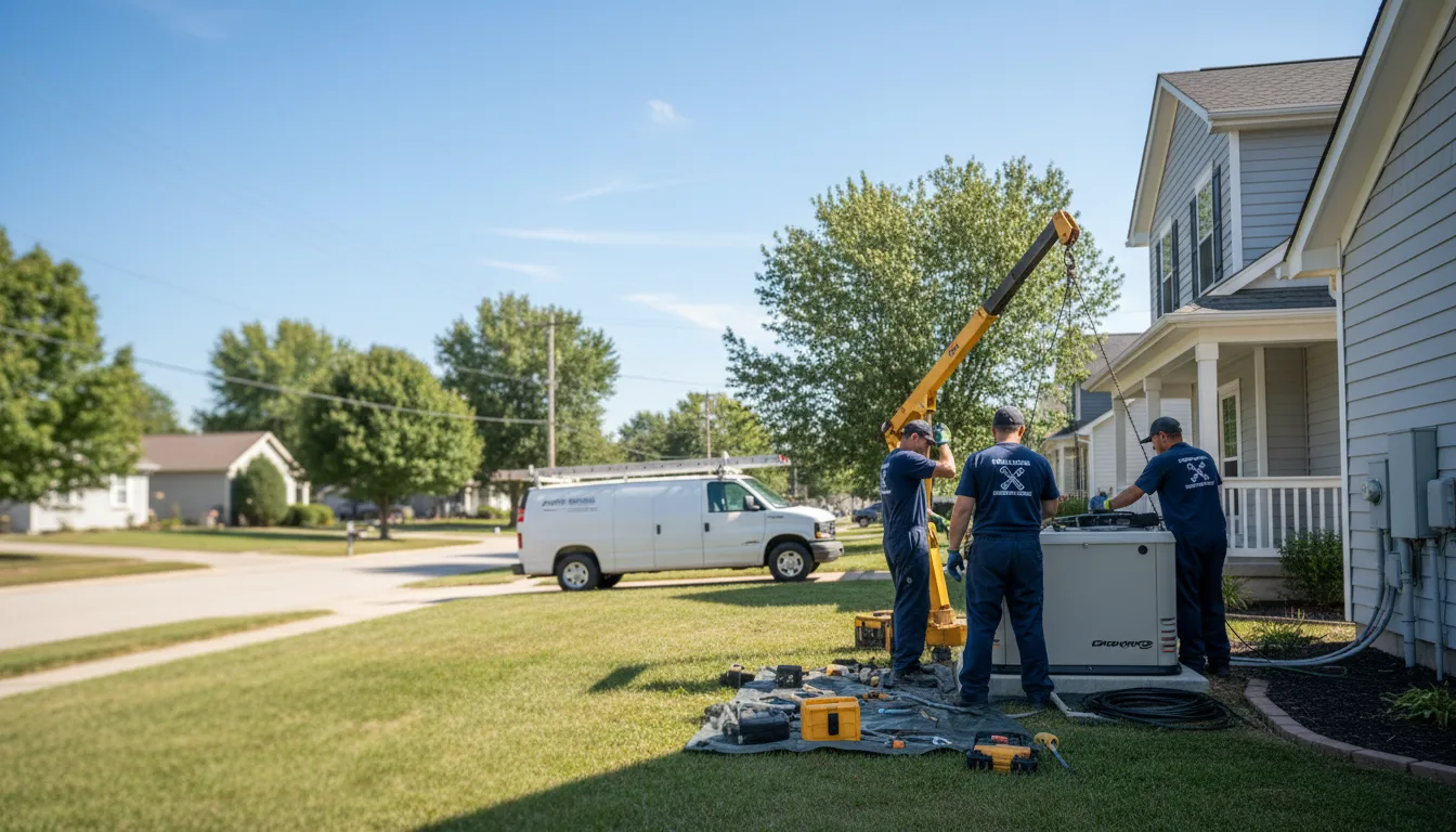 Generator Installation in Denton, KS near me